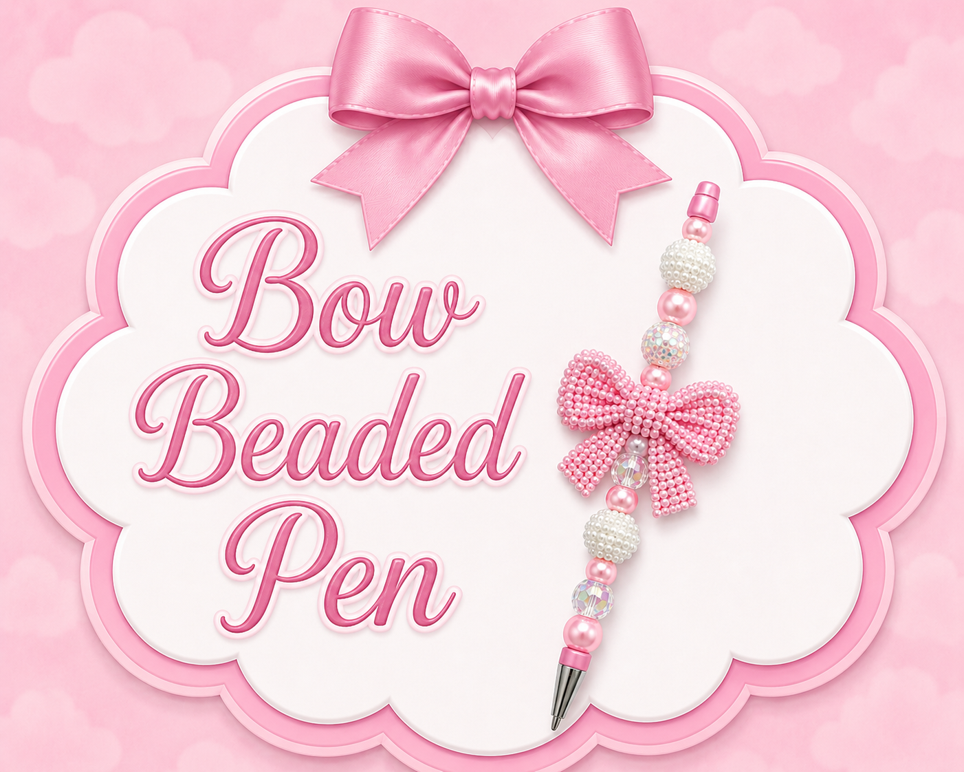 Bow Beaded Pens