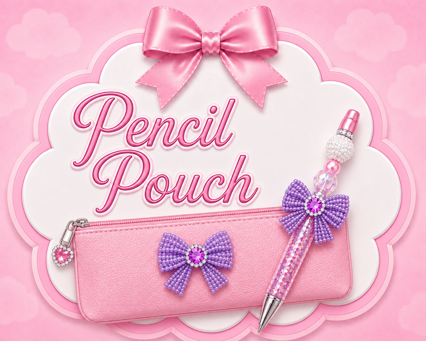 Zipper Pencil/Pen Pouch