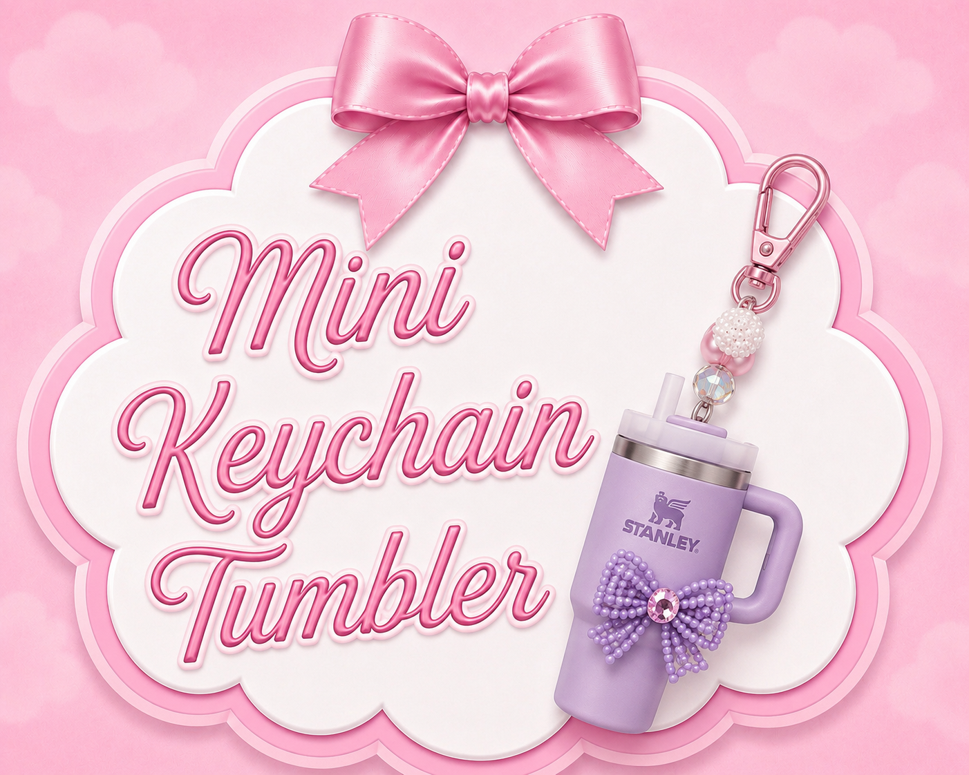 Mini Keychain Tumbler