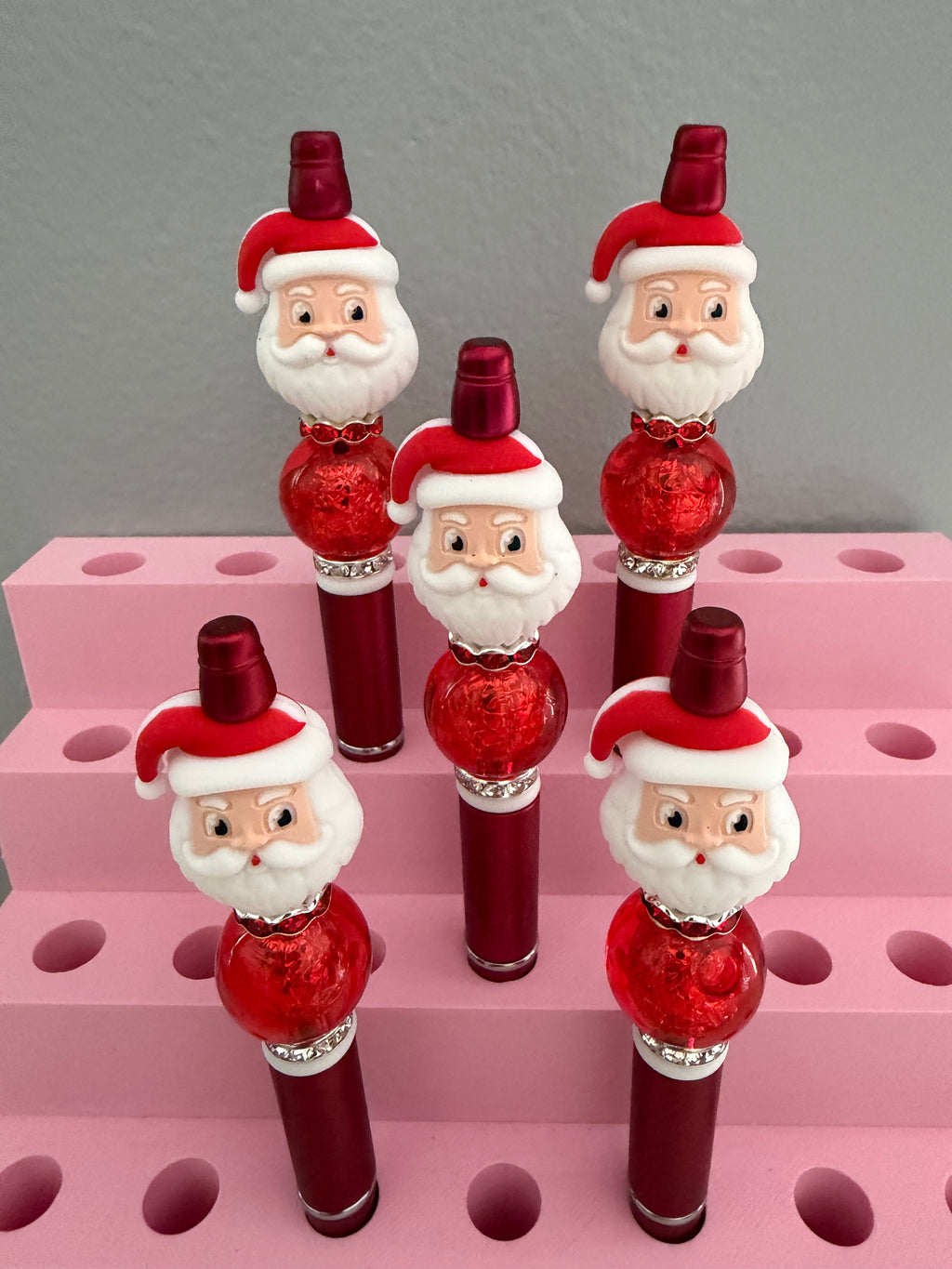 Santa Beaded Pen