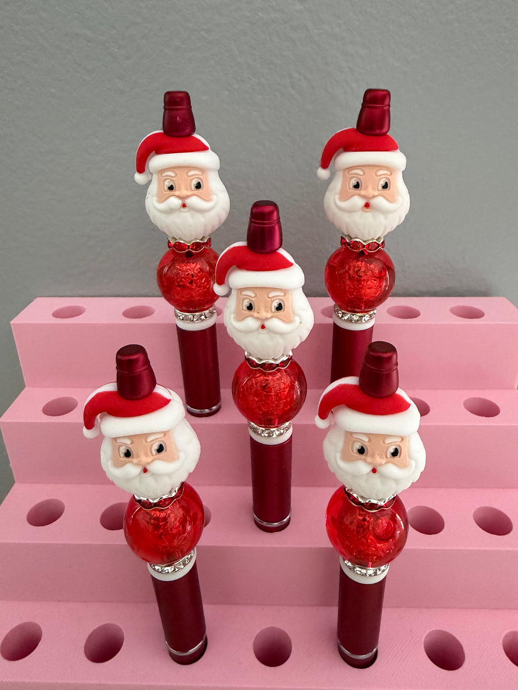 Santa Beaded Pen