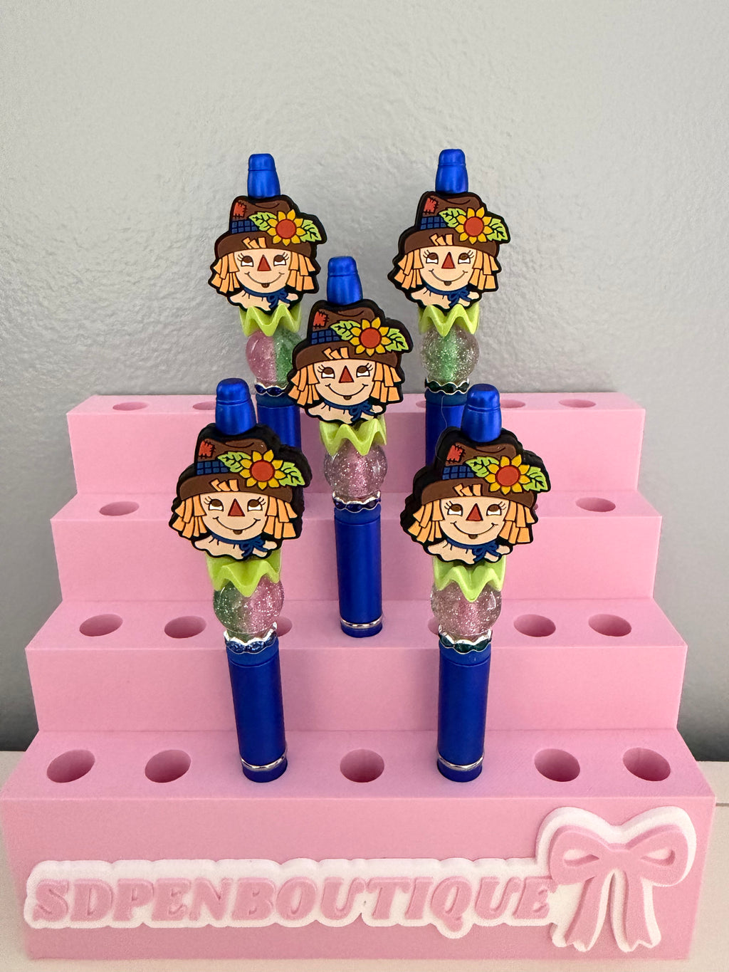 Scarecrow Beaded Pen