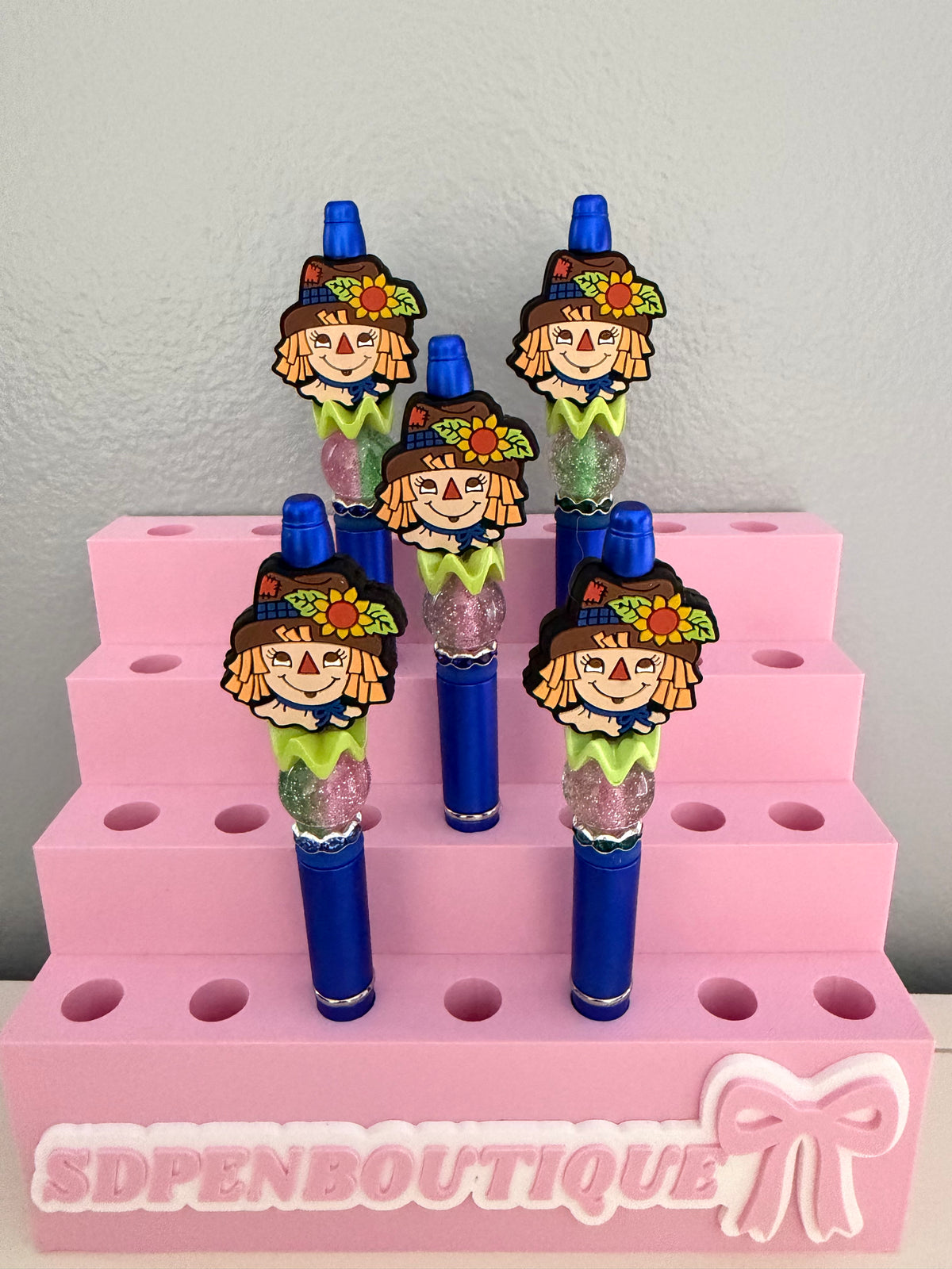 Scarecrow Beaded Pen