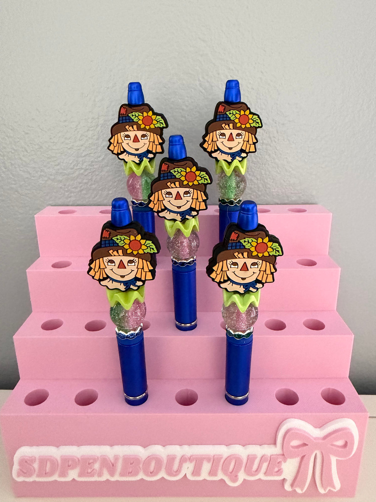 Scarecrow Beaded Pen