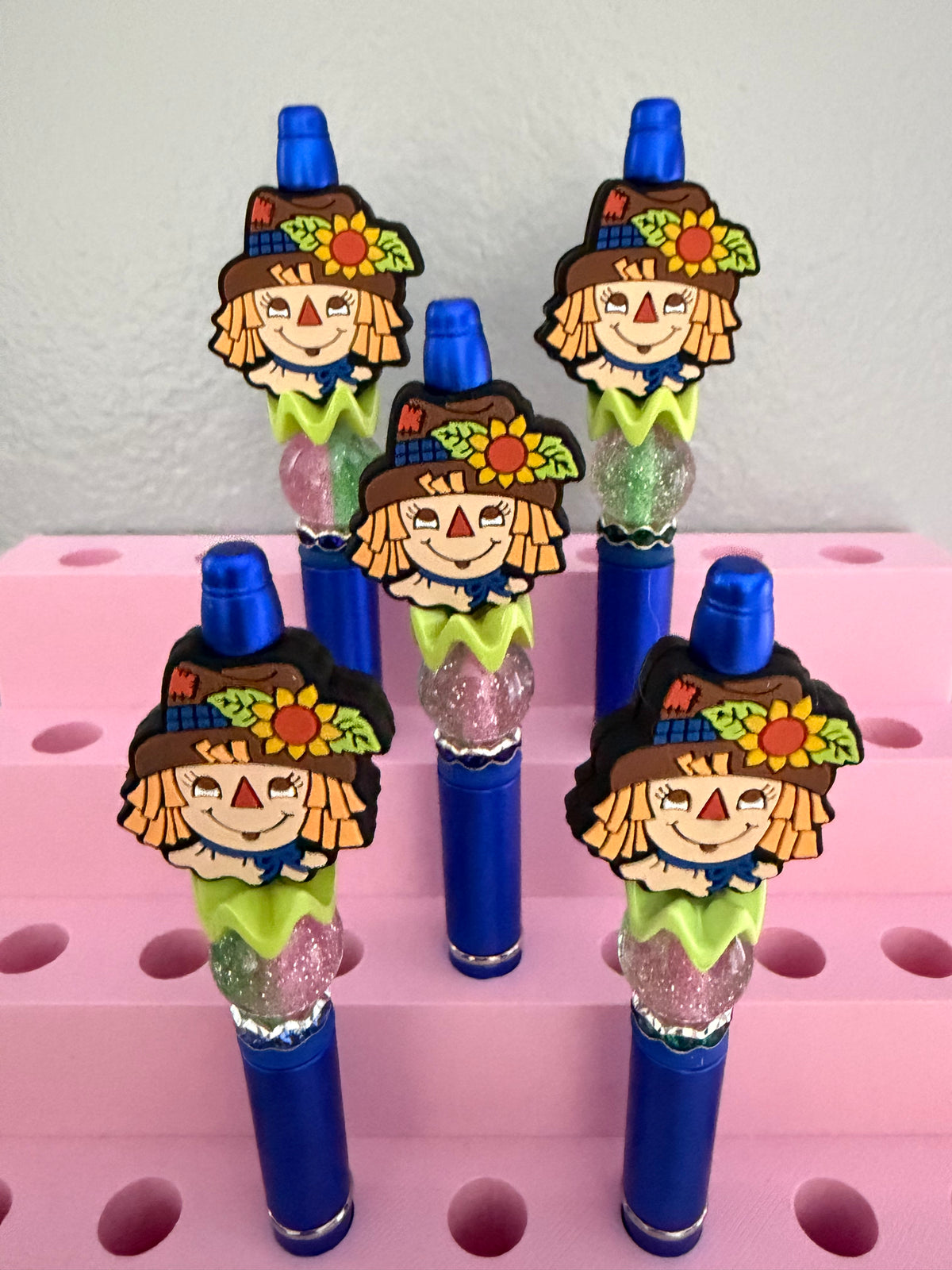Scarecrow Beaded Pen
