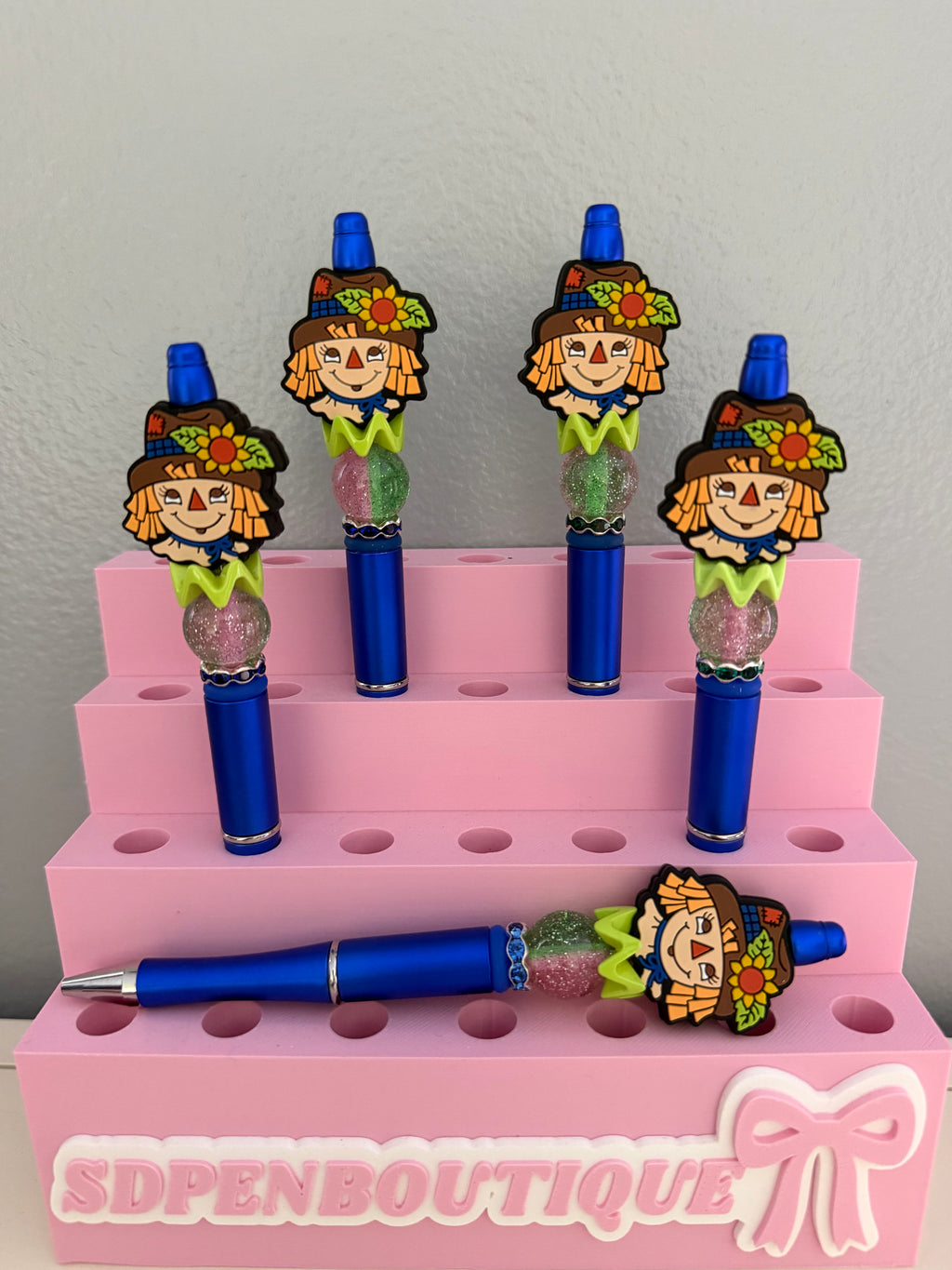 Scarecrow Beaded Pen
