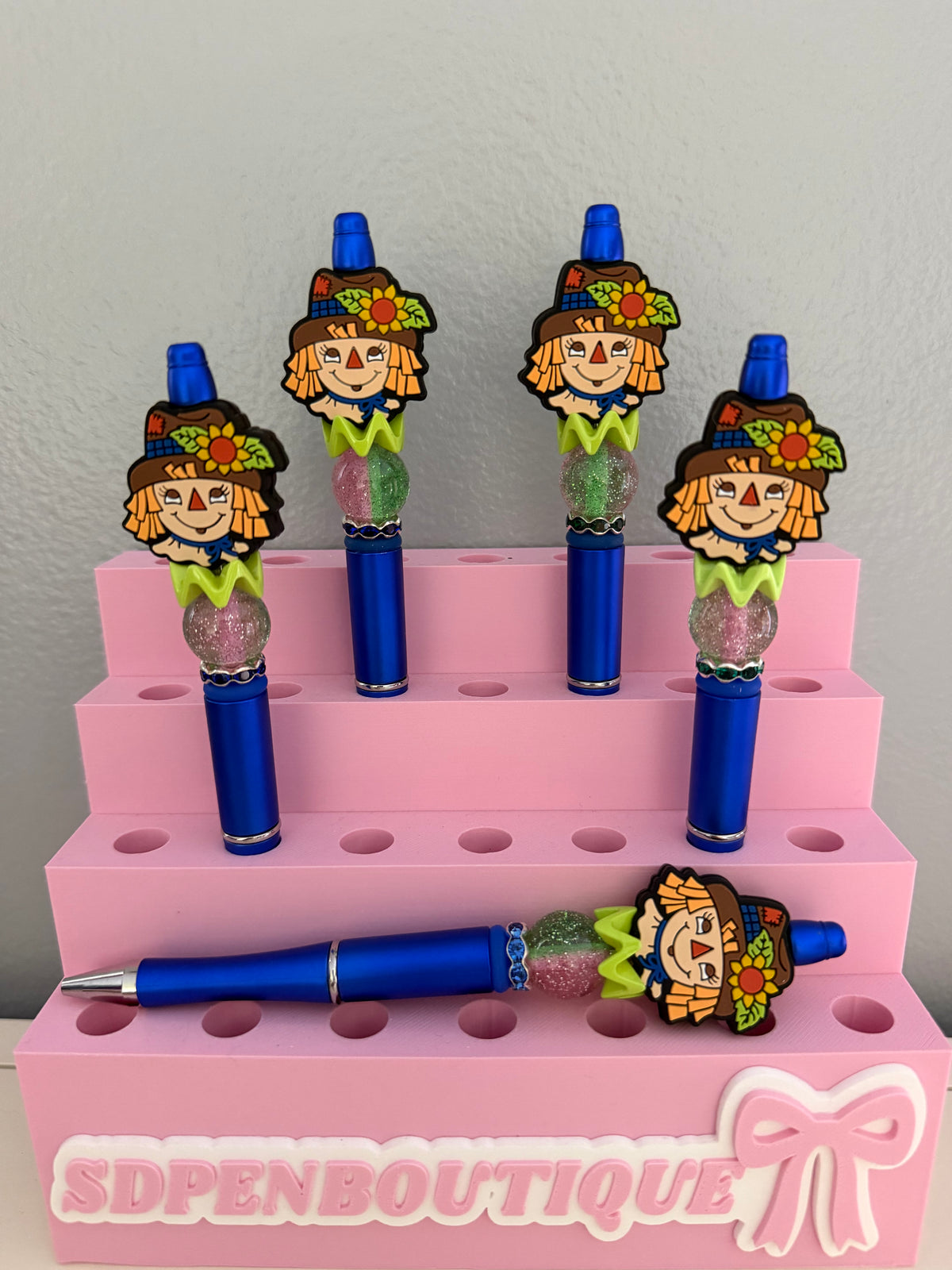 Scarecrow Beaded Pen