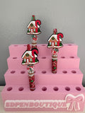 Gingerbread House Beaded Pen