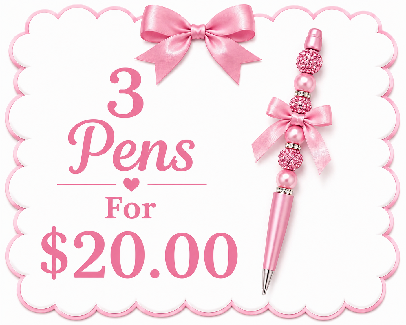 3 Pen For $20
