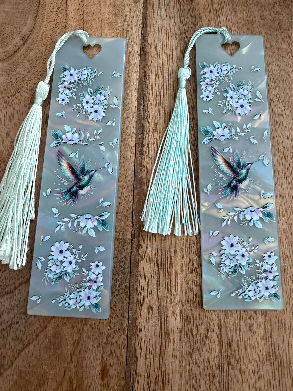 Hummingbird Acrylic Bookmark