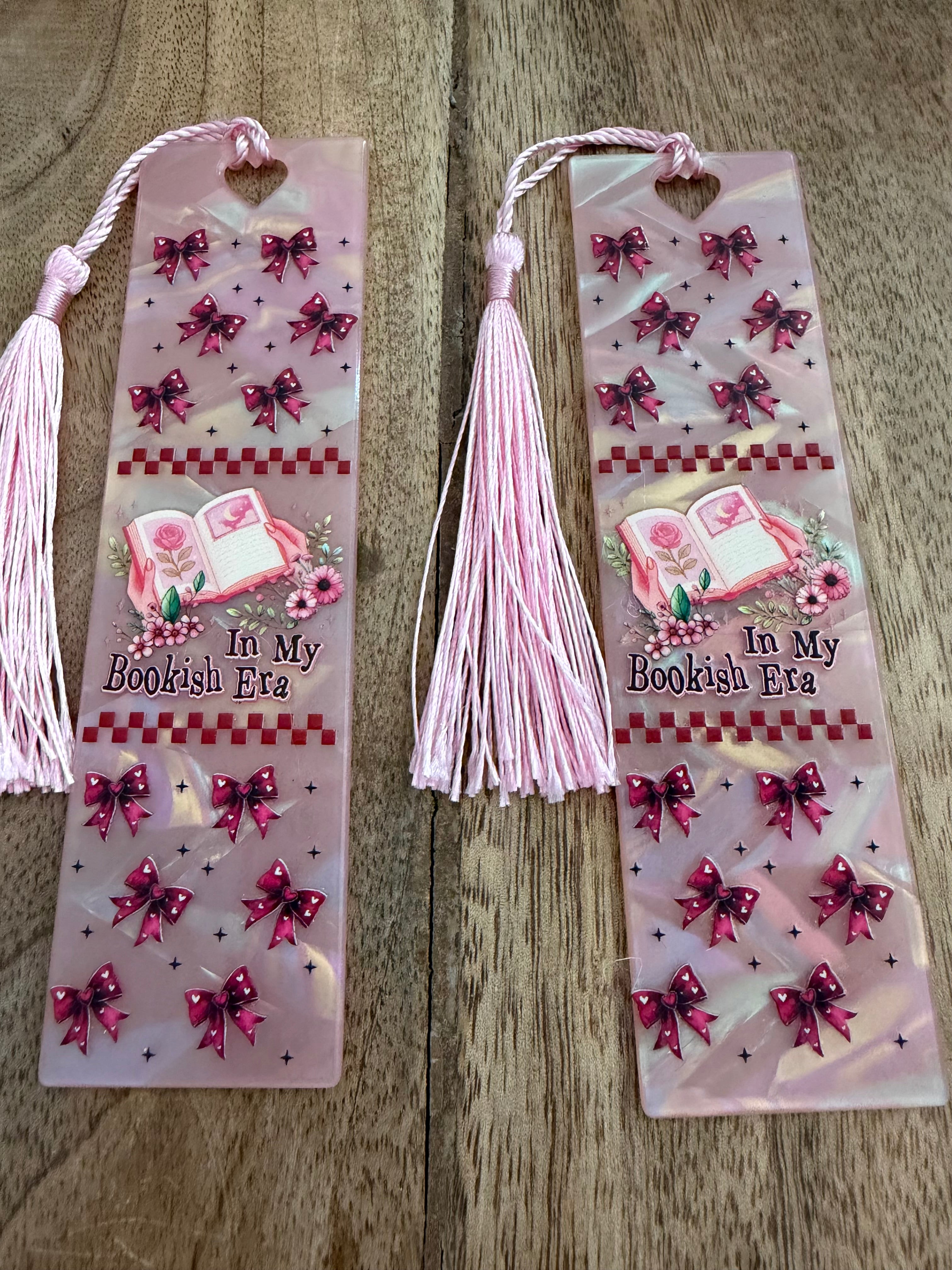 In My Bookish Era Acrylic Bookmark