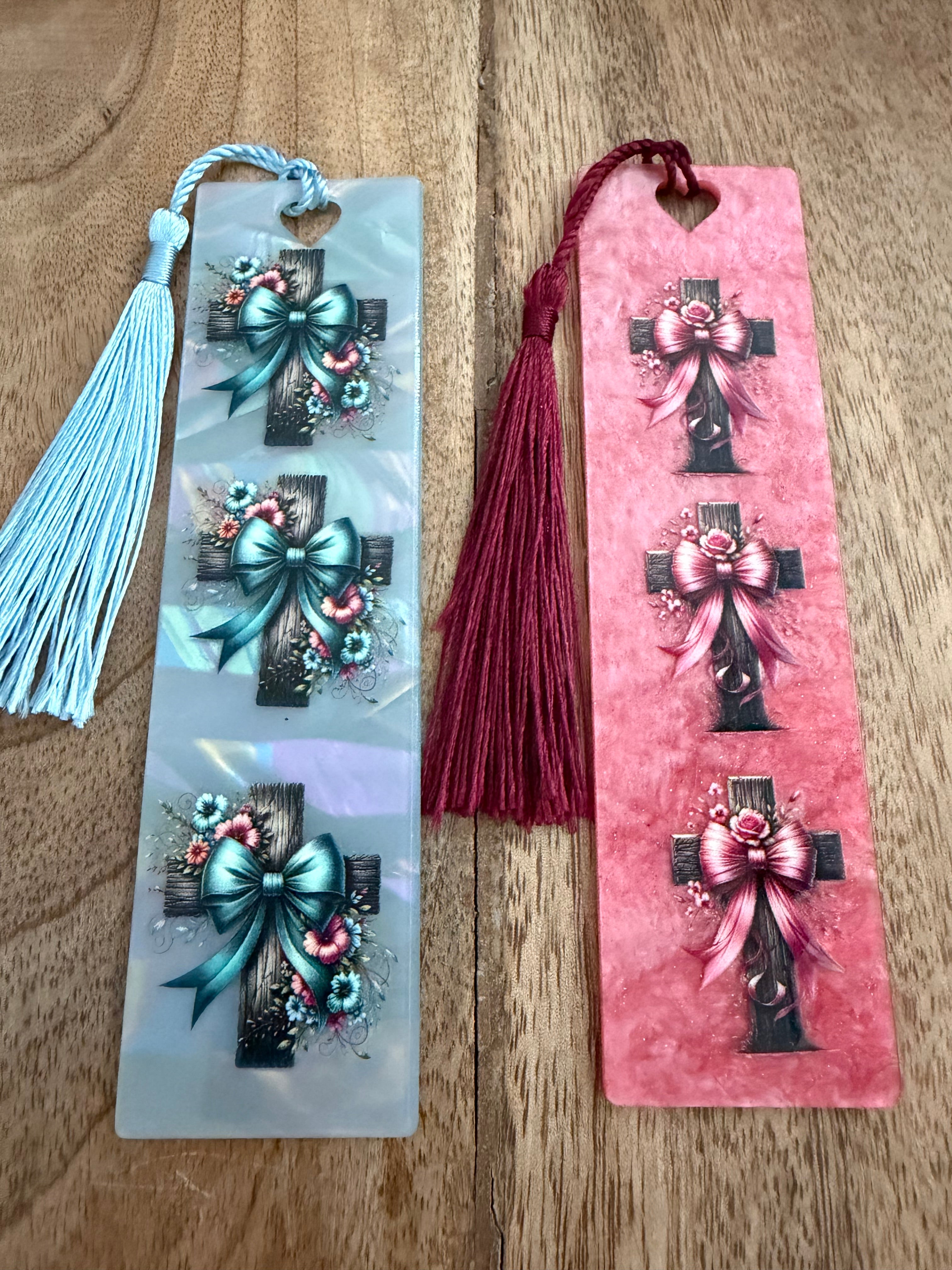 Cross/Faith Acrylic Bookmark