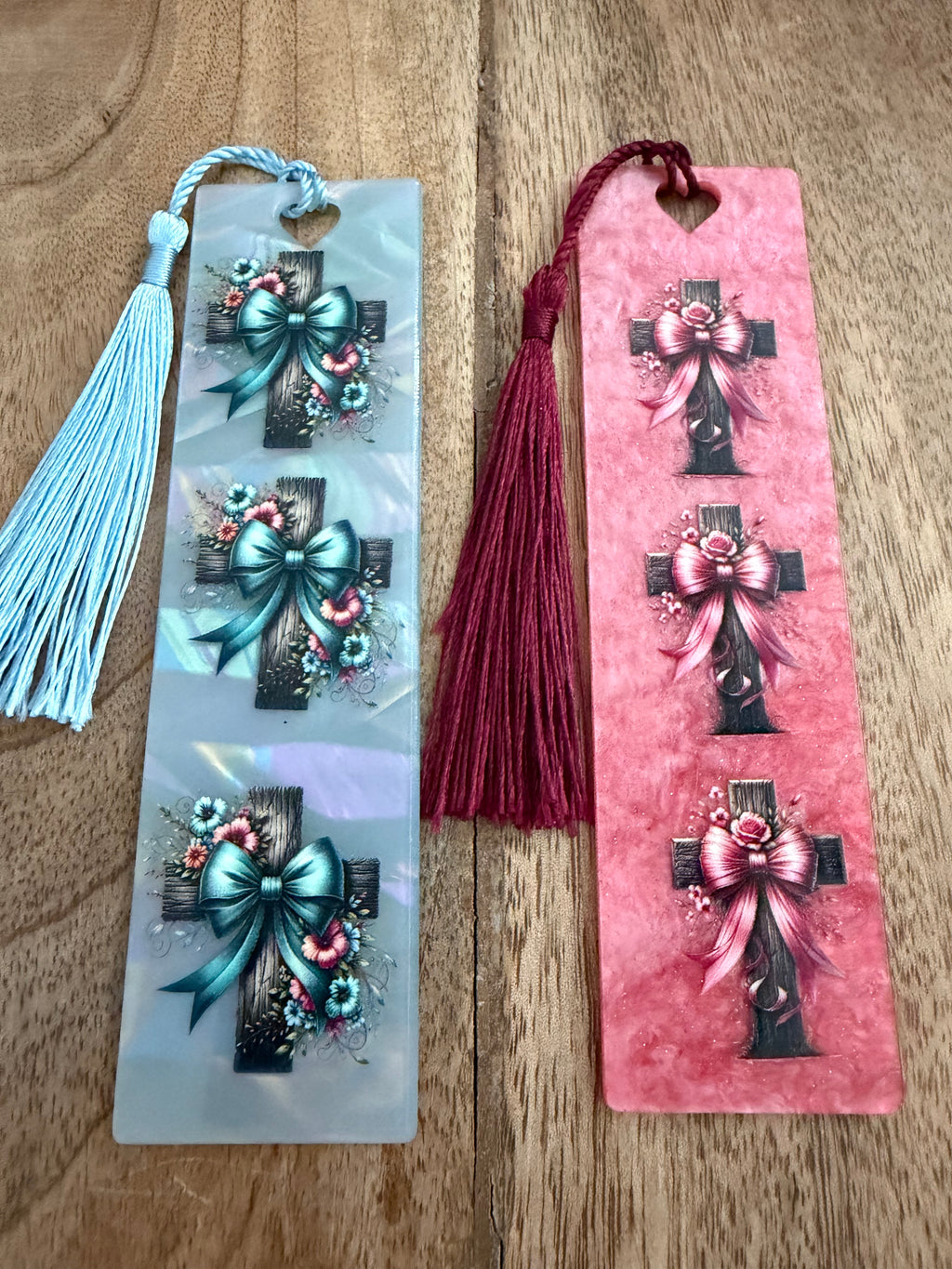 Cross/Faith Acrylic Bookmark