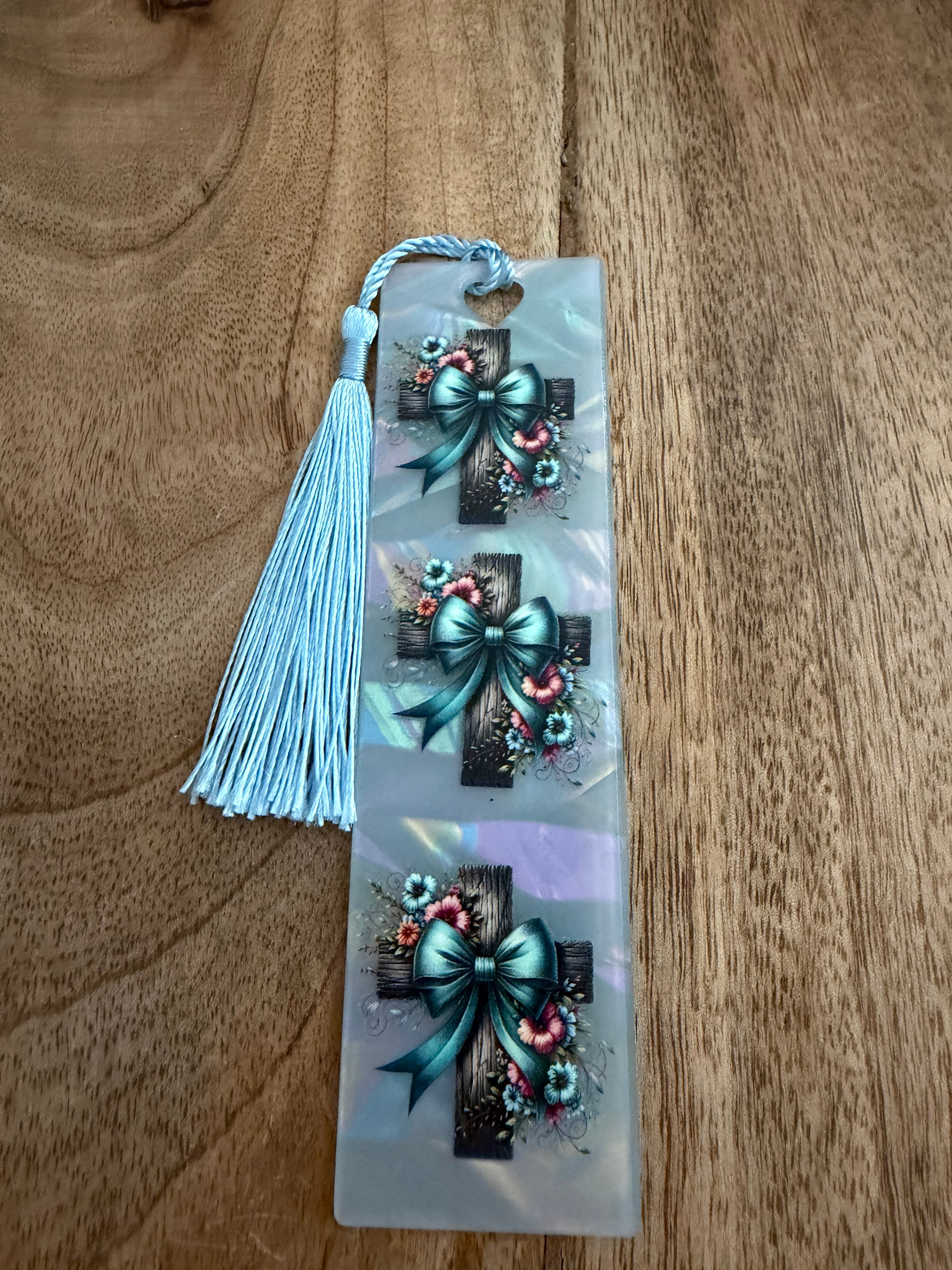 Cross/Faith Acrylic Bookmark
