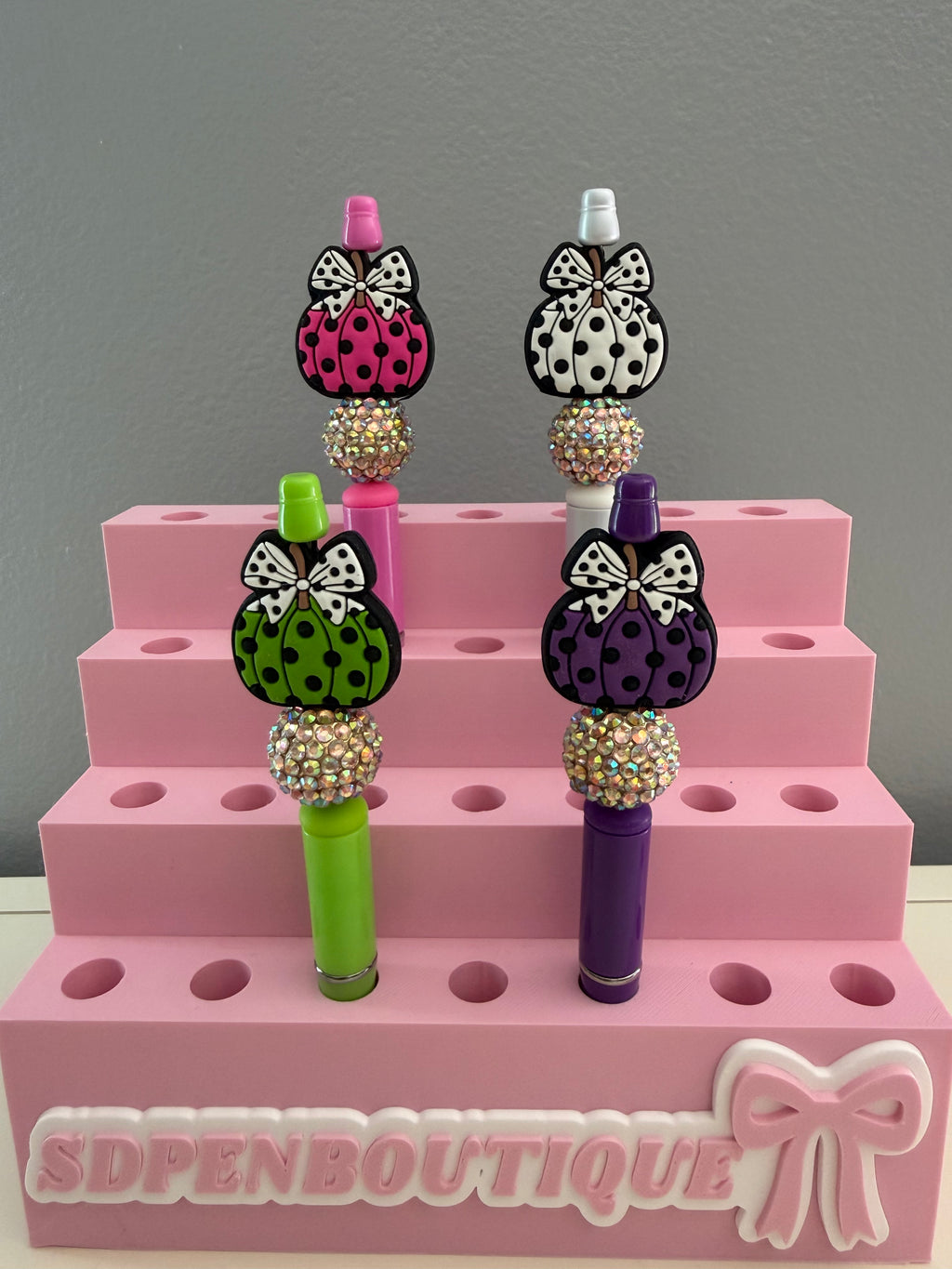 Pumpkin Beaded Pen