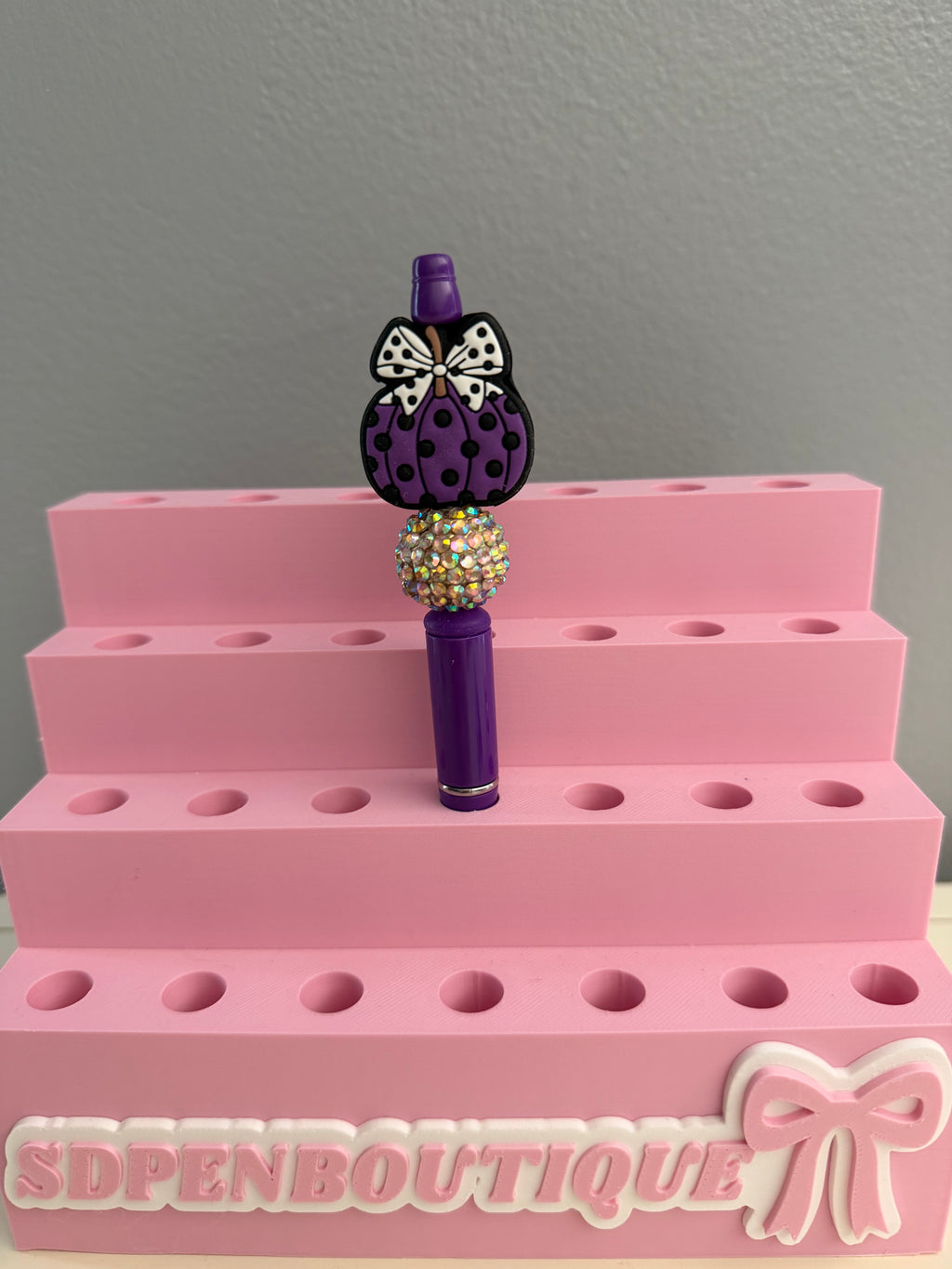 Pumpkin Beaded Pen