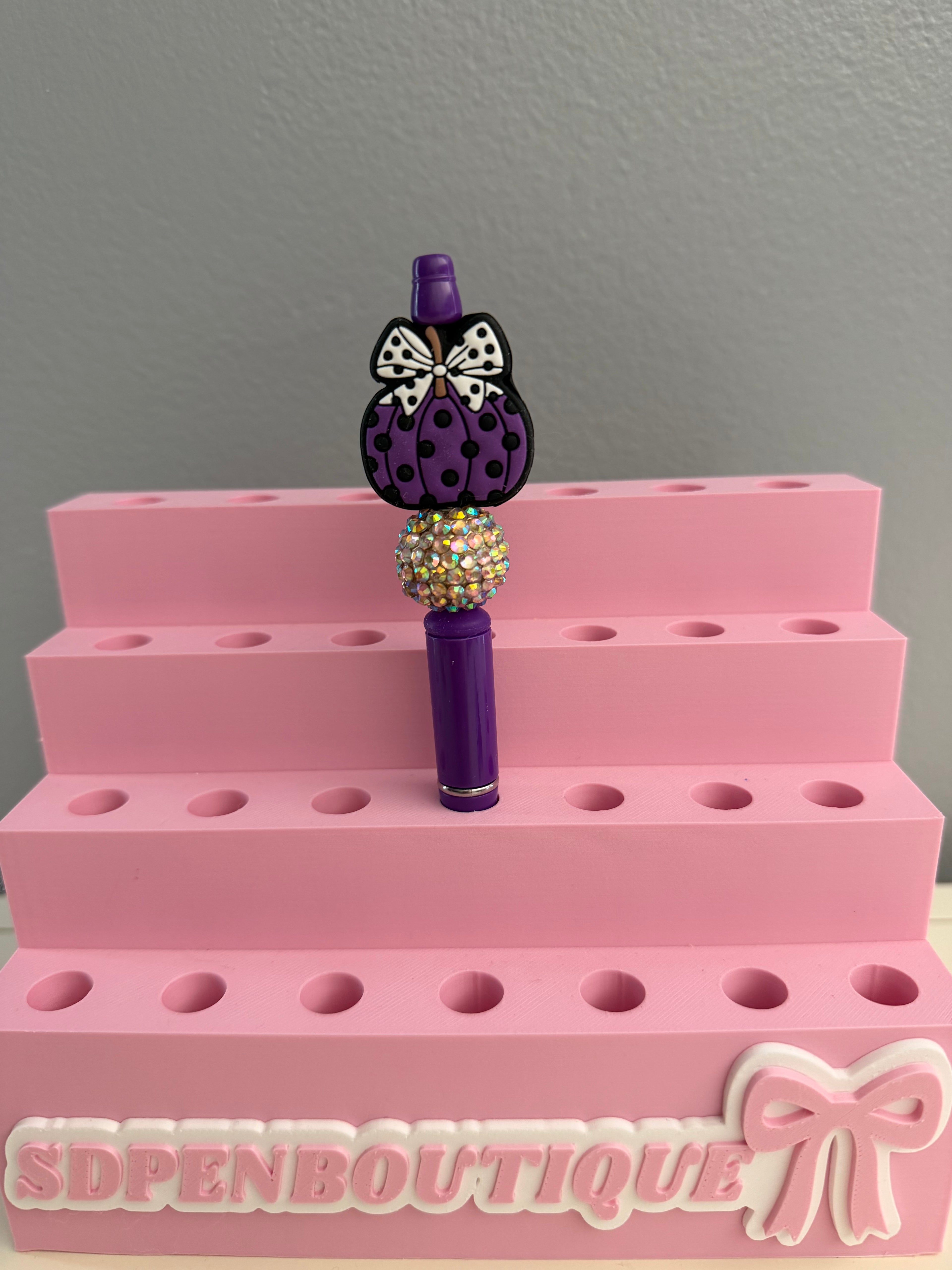 Pumpkin Beaded Pen