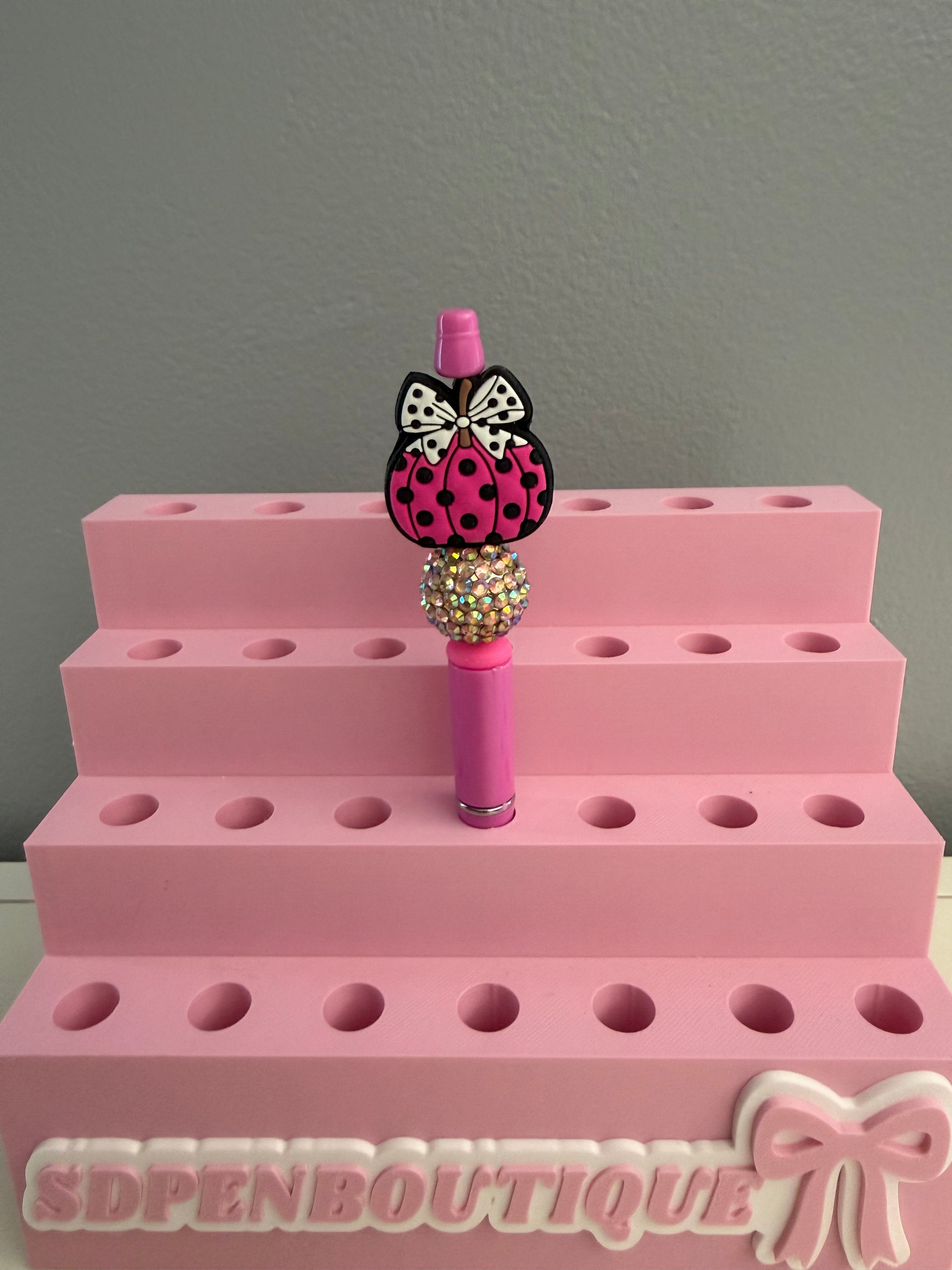 Pumpkin Beaded Pen
