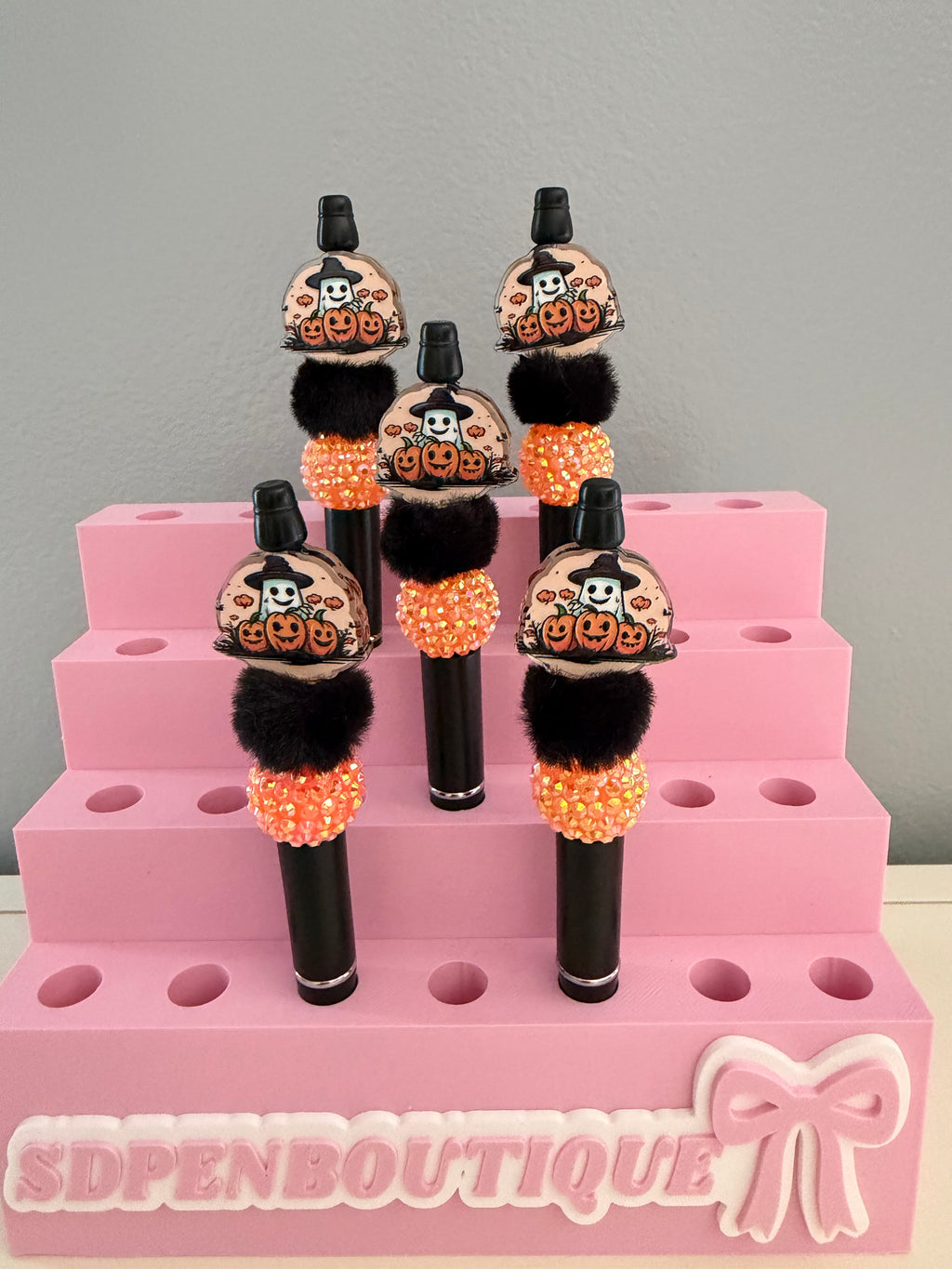 Halloween Boo Beaded Pen
