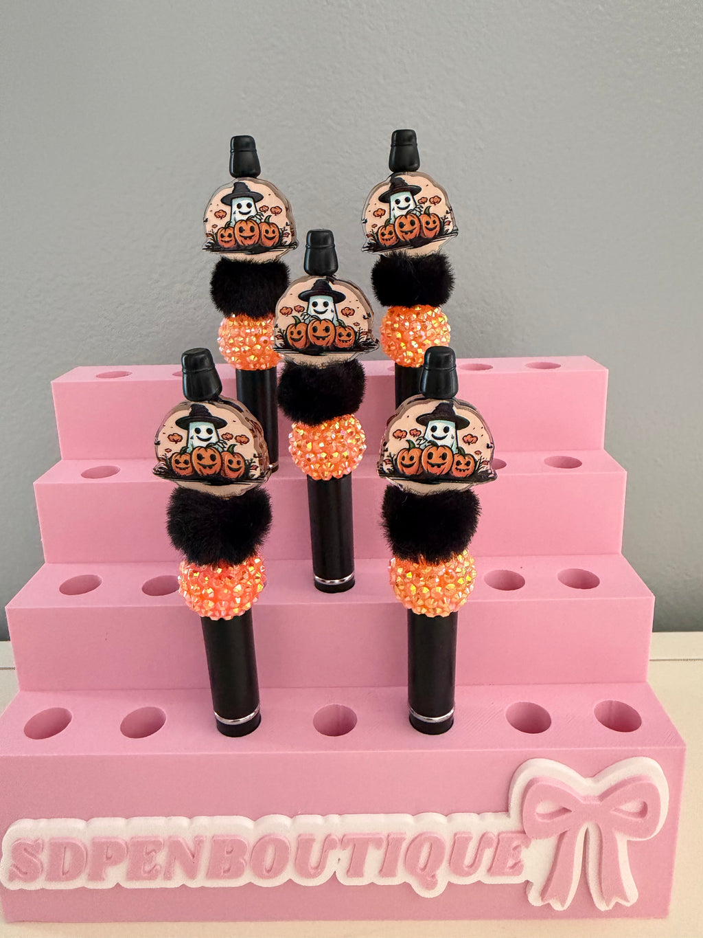 Halloween Boo Beaded Pen