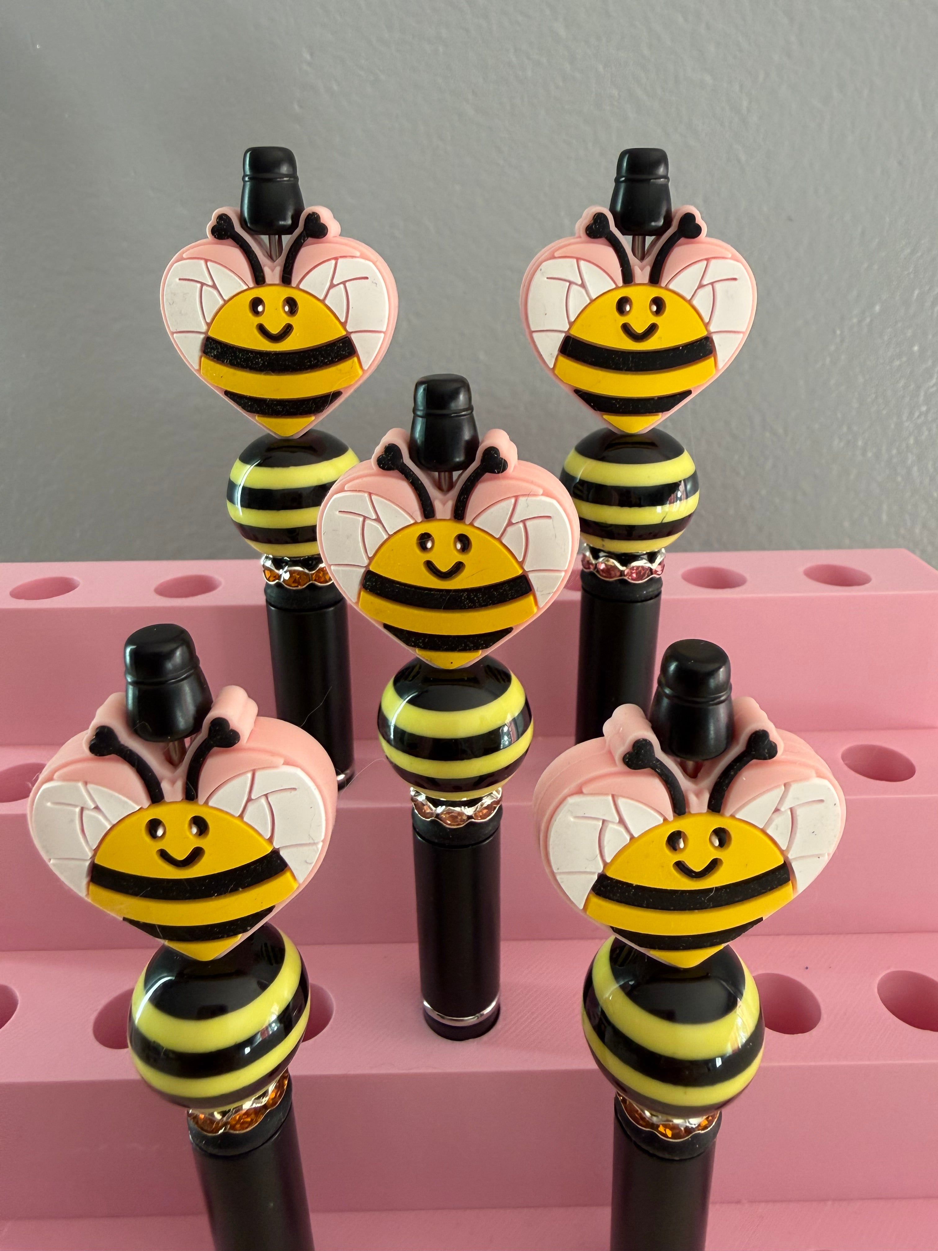 Bumblebee Beaded Pen