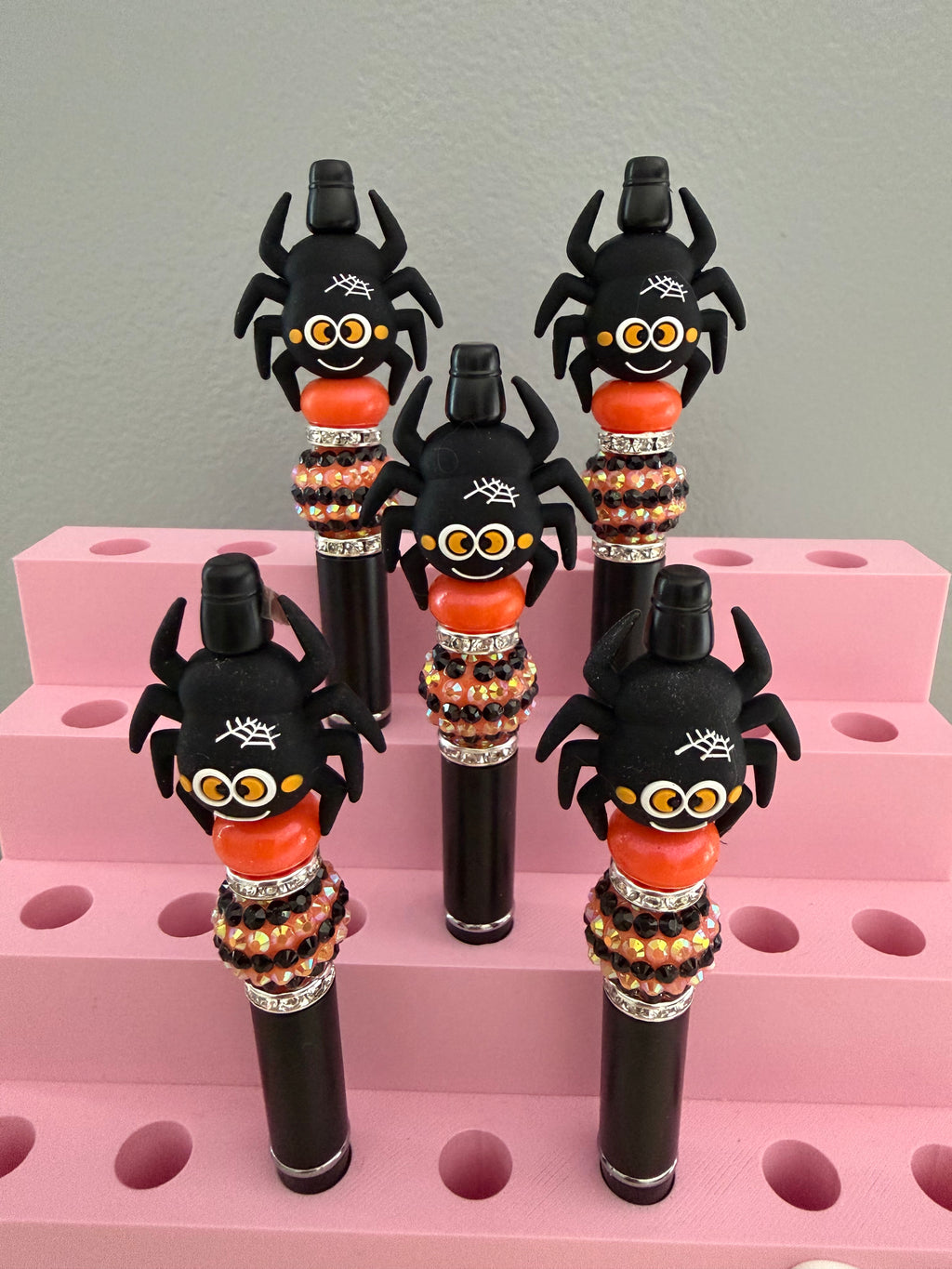 Halloween Spider Beaded Pen