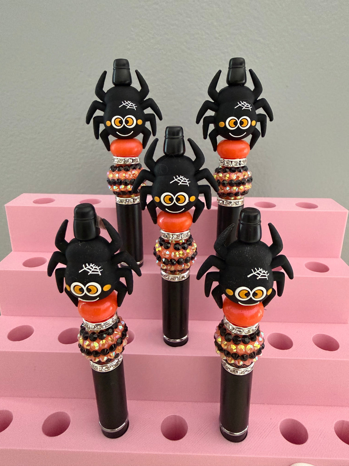 Halloween Spider Beaded Pen