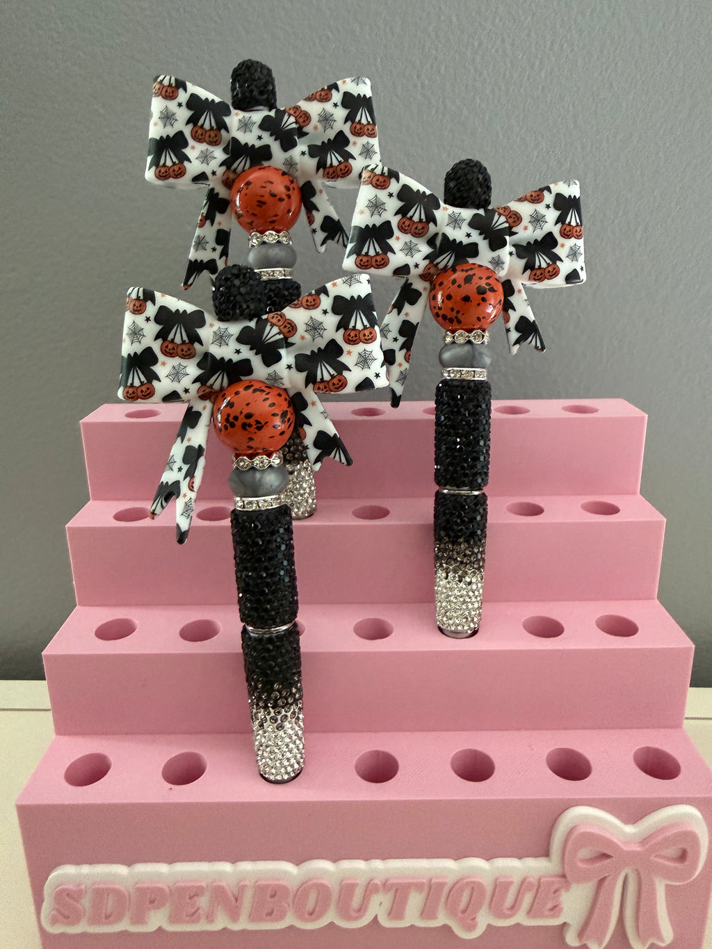 Pumpkin Beaded Pen