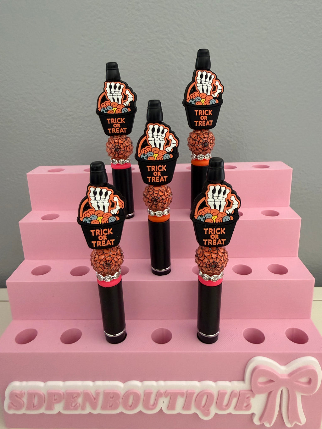 Trick Or Treat Beaded Pen