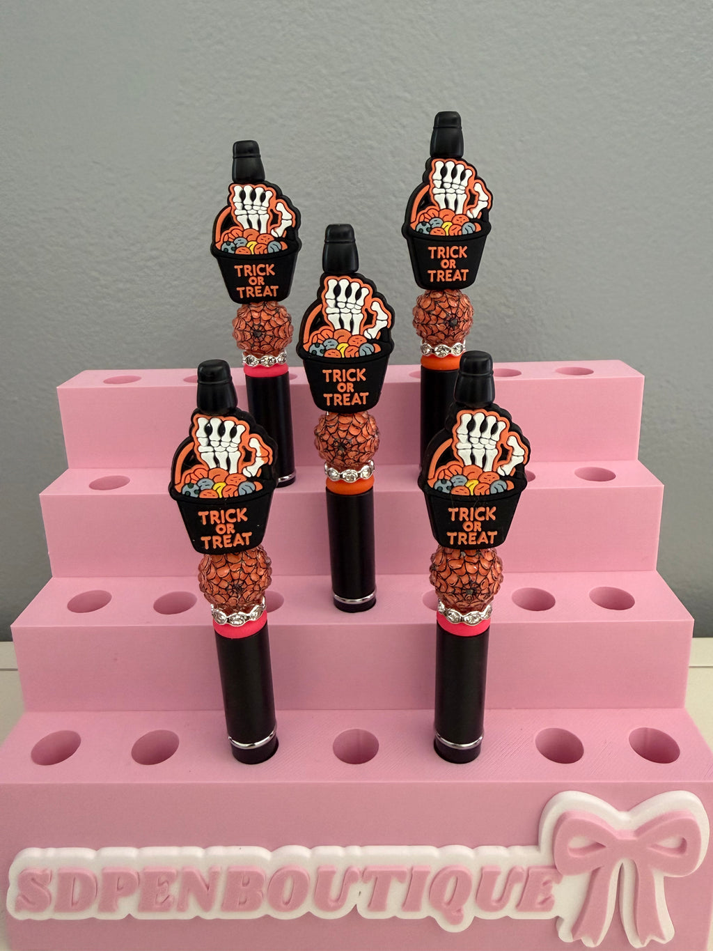 Trick Or Treat Beaded Pen