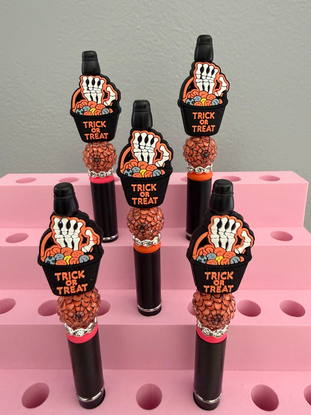 Trick Or Treat Beaded Pen