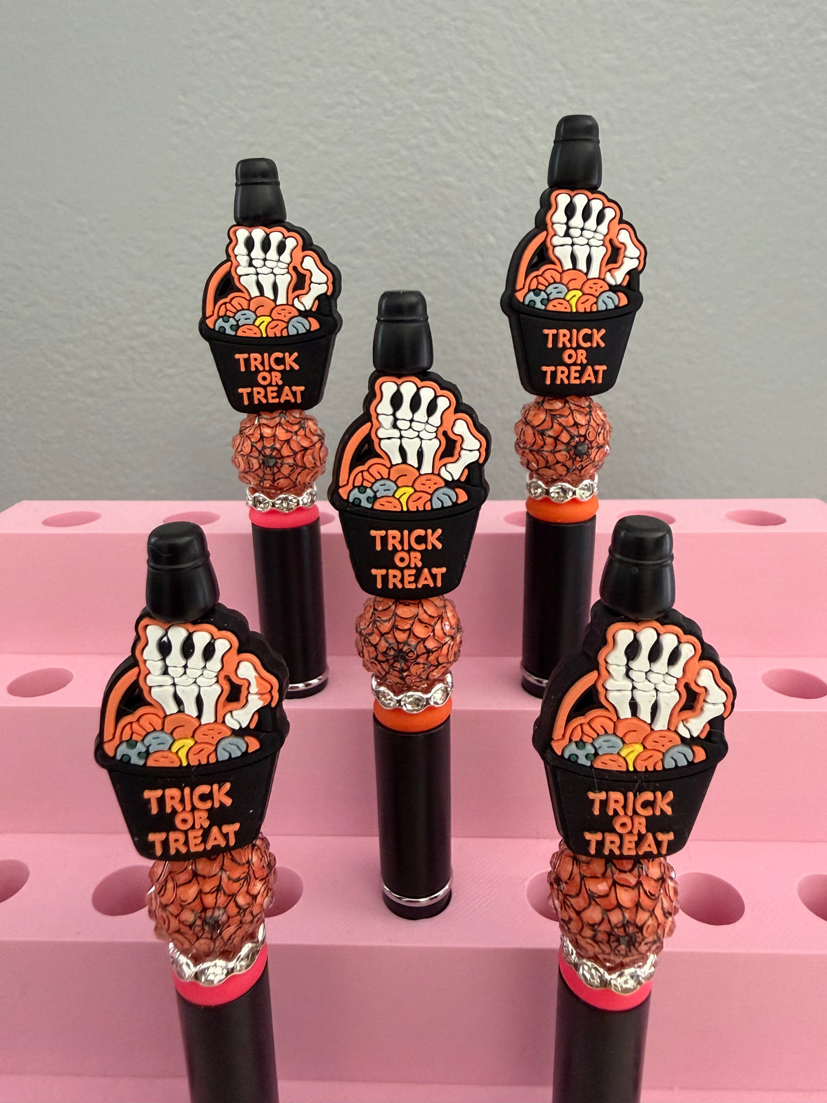 Trick Or Treat Beaded Pen